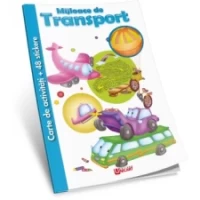 Activități+stickere - Mijloace de transport