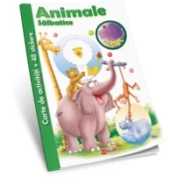 Activități+stickere - Animale sălbatice
