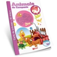 Activități+stickere - Animale de companie