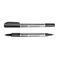 Marker permanent  pu CD&DVD dublu, negru