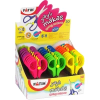 Foarfeca cu rigla/clipsa p/u copii Fatih