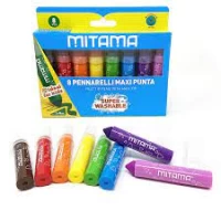 Carioci superlavabile cu varf maxi set 8 cul