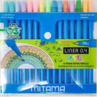 Fineliner Pastel 0.4mm set 15 cul.