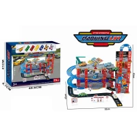 Parcare în set cu masinute