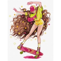 Tablou pe numere "Mentine echilibrul" 30x40cm KHO7306