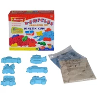 Nisip cinetic set Vehicule  500 gr. Heroes KUM-041