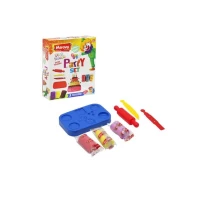Pasta de modelat set 3 cul+9 forme Party Heroes ERN-590