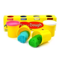 Pasta de modelat set 4 cul.x100gr Heroes ERN-004