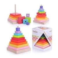 Piramida din lemn (9piese)