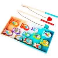 Joc din lemn"La pescuit"(14piese)