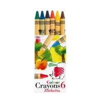 Creioane cerate 6cul. Hedgehog ICO