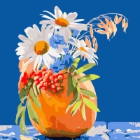 Mozaica cu Diamante 18x18 cm "Nature Morte de Toamna"