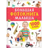 Большая фотокнига малыша. 1000 слов