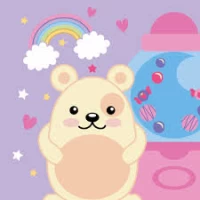 Tablou pe numere 30x30 cm "Ursulet Simpatic"