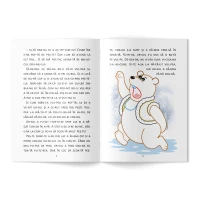 Citesc și colorez (pe silabe). Ursul păcălit de vulpe