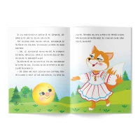 Citesc și colorez (pe silabe). Gogoașa