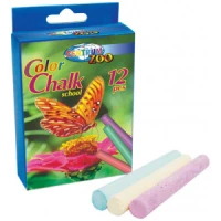 Cretă școlară color 12 buc.