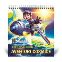 Aventuri cosmice. Coloring book