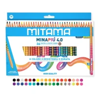 Creioane colorate lacuite 4 mm set 36 cul.