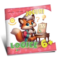 Jocuri logice 6+ (cu autocolante)