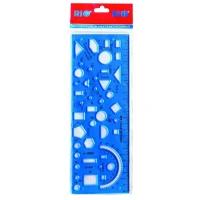 Rigla Multifunctionala cu trafaret 25cm