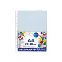 Folie plastic A4 20buc. 0.060mm