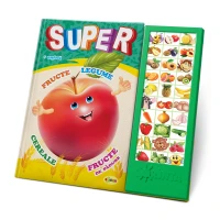 Carte cu sunete. Super Fructe, Legume, Fructe de pădure...