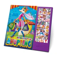 Carte cu sunete. Animalele la shopping