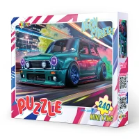 Puzzle 240ps. Neon Street. Mini King