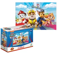 Puzzle-mini «Echipa», seria Patrula cățelușilor, 35 elem.