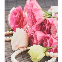 Mozaica cu Diamante 40x50 cm "Delicatețe și lux"