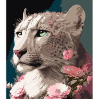 Tablou pe numere 30x40 cm "Delicatețe și putere"