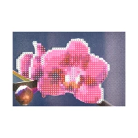 Mozaica cu Diamante 10x15 cm "Magia orhideei"