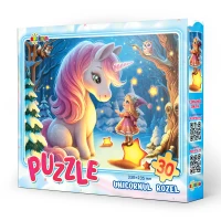 Puzzle 30ps. Unicornul Rozel