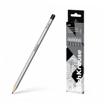 Creioane simple hexagonale 6 buc set ArtBerry 2H H HB B 2B 4B