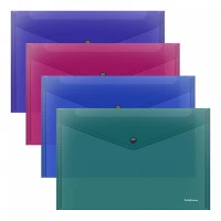 Mapa plastic A4 cu buton