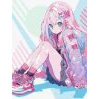 Tablouri pe numere Ideyka "Fetița fermecătoare" 30x40cm