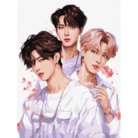 Tablouri pe numere Ideyka "Trupul muzicii" 30x40cm