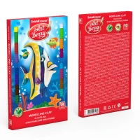 Plastilină ArtBerry cu Aloe Vera 18 cul+cutit