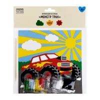 Aplicatie din nisip "Monster truck" ТРИ СОВЫ