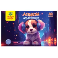 Album pentru desen 40 foi A4 spira 100 gr/m2 "Catel"