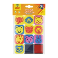 Stampiluțe EVA "Animale", set 10 buc. MULTI PULTI