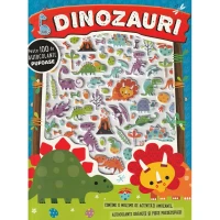Dinozauri. Peste 100 de autocolante pufoase