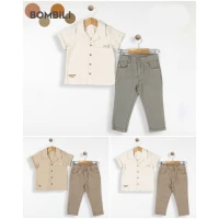 Set băieți 2 piese (cămașă, pantaloni)