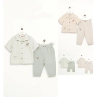 Set băieți 2 piese (cămașă, pantaloni)