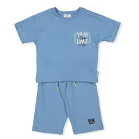 Compleu de vara Sport baieti albastru