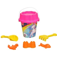 Galeata Mare pictata cu Accesorii pu Nisip