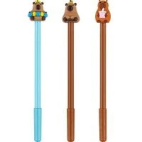 Pix cu bila CAPYBARA albastru 0.8 mm