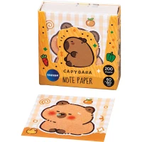 Foi pentru notite 60x60mm, 200foi, CAPYBARA