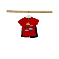 Set baieti roll rosu